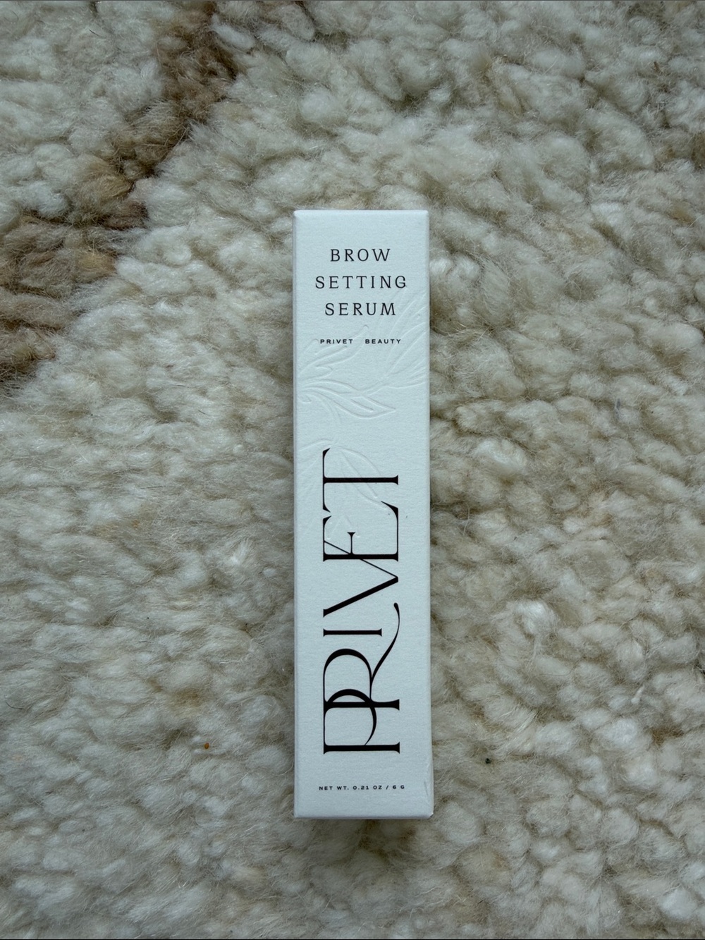 Brow Setting Serum — White